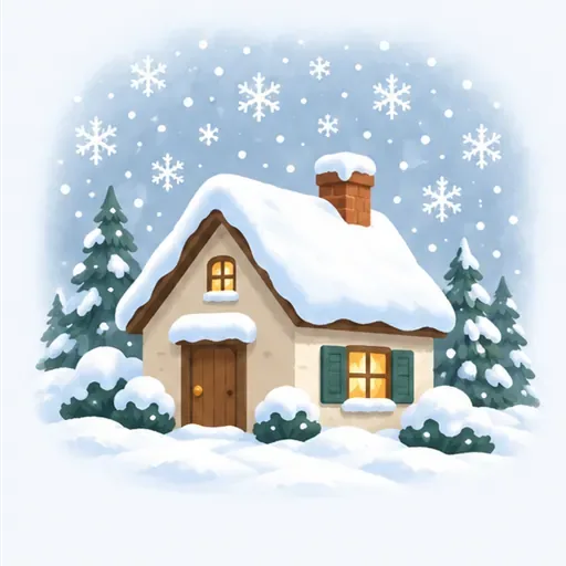 la neige: snow