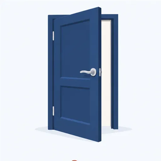 une porte: 门