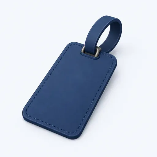 une étiquette: a luggage tag