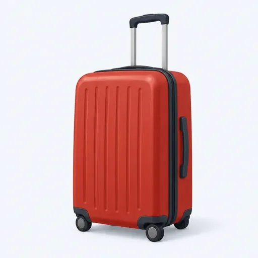 une valise à roulettes: a wheeled suitcase