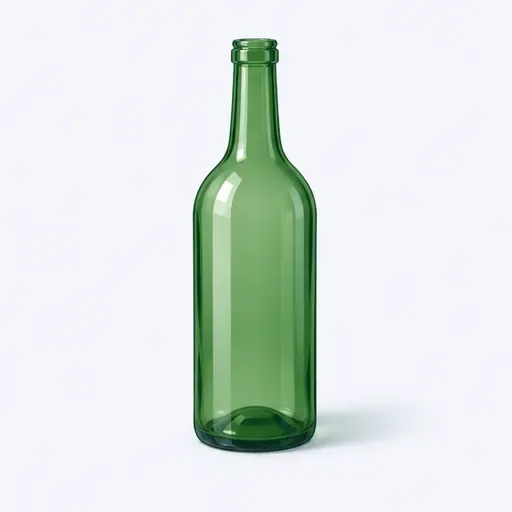 une bouteille en verre: a glass bottle