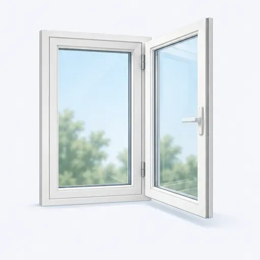 une fenêtre: a window